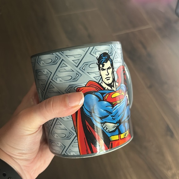 Jumbo Superman Mug, Coffee and Tea Cup, Ceramic Mug, DC Comics Mug, Like New - Picture 5 of 5